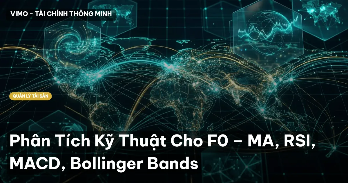Phân Tích Kỹ Thuật Cho F0 – MA, RSI, MACD, Bollinger Bands