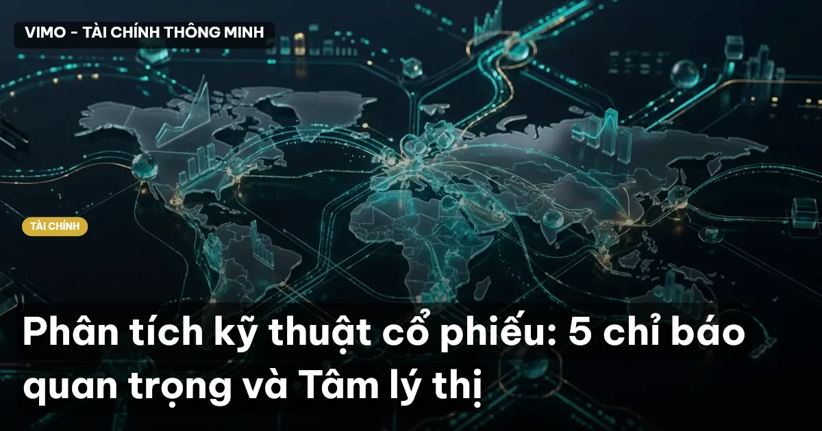 Phân tích kỹ thuật cổ phiếu: 5 chỉ báo quan trọng và Tâm lý thị