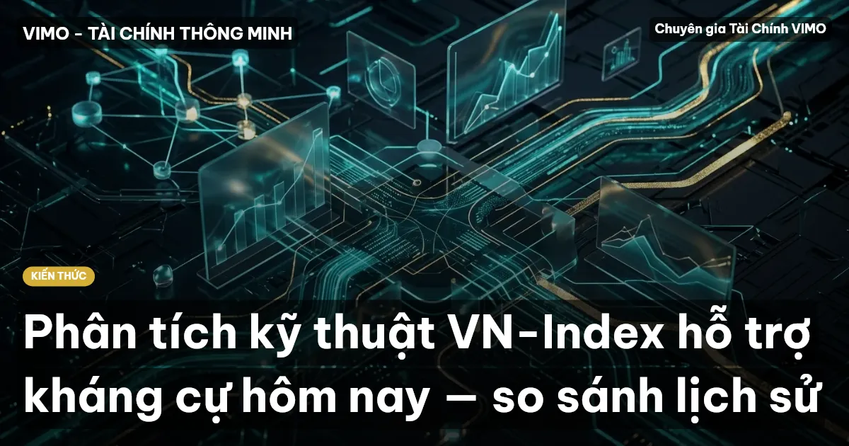 Phân tích kỹ thuật VN-Index hỗ trợ kháng cự hôm nay — so sánh lịch sử