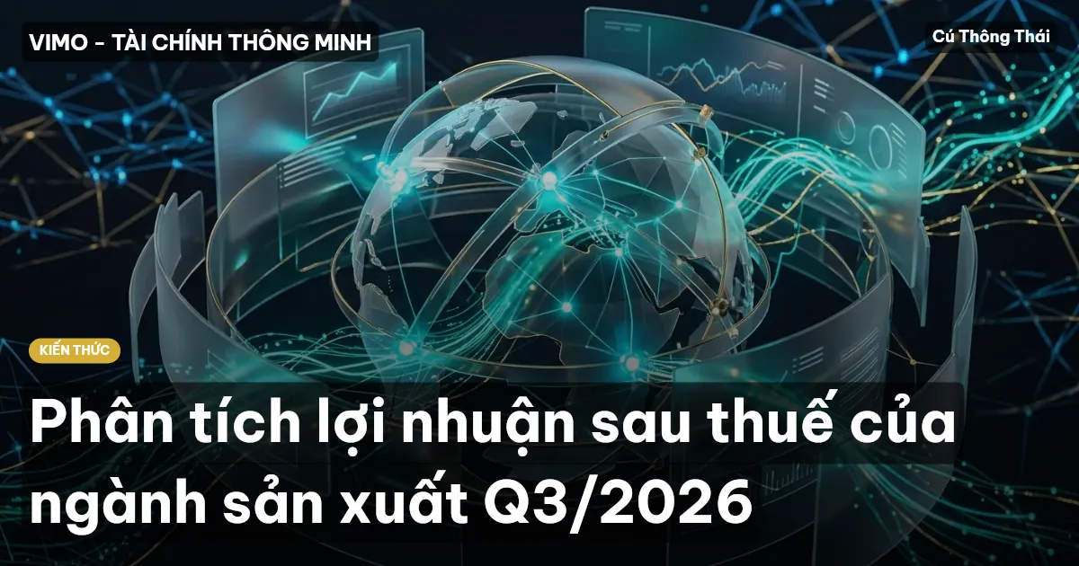Phân tích lợi nhuận sau thuế của ngành sản xuất Q3/2026