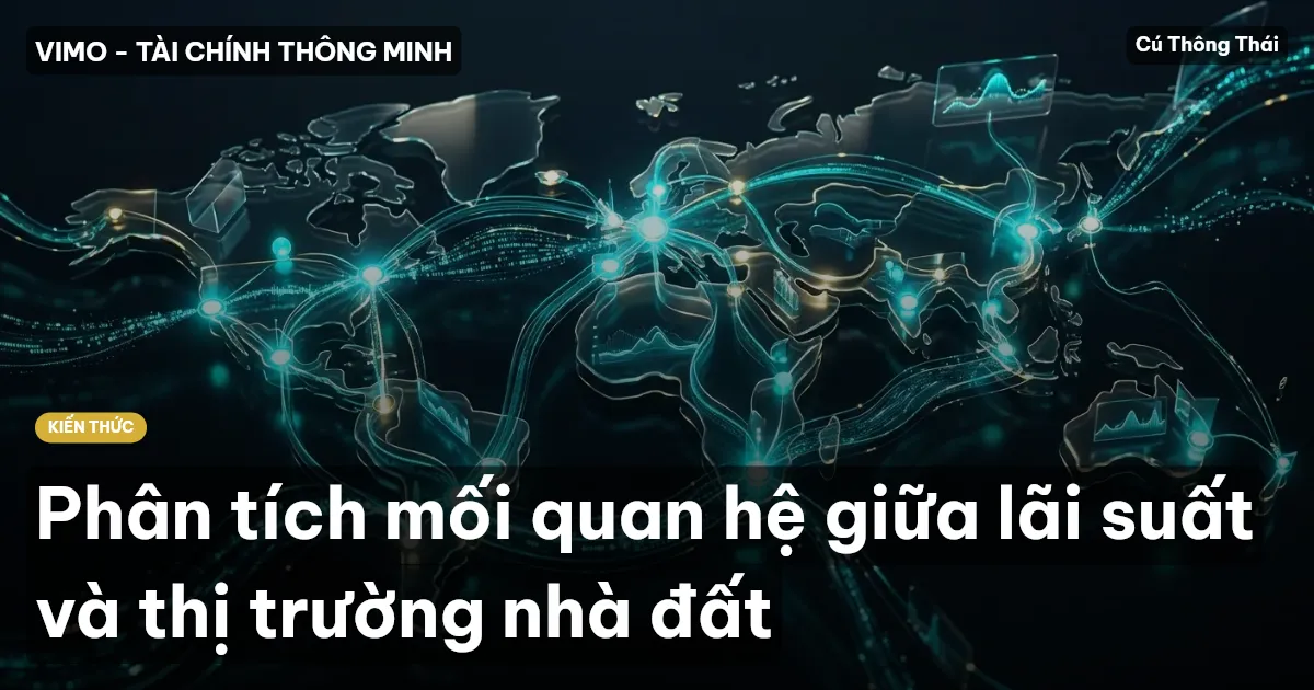 Phân tích mối quan hệ giữa lãi suất và thị trường nhà đất