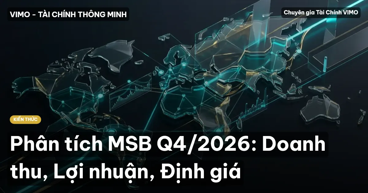 Phân tích MSB Q4/2026: Doanh thu, Lợi nhuận, Định giá