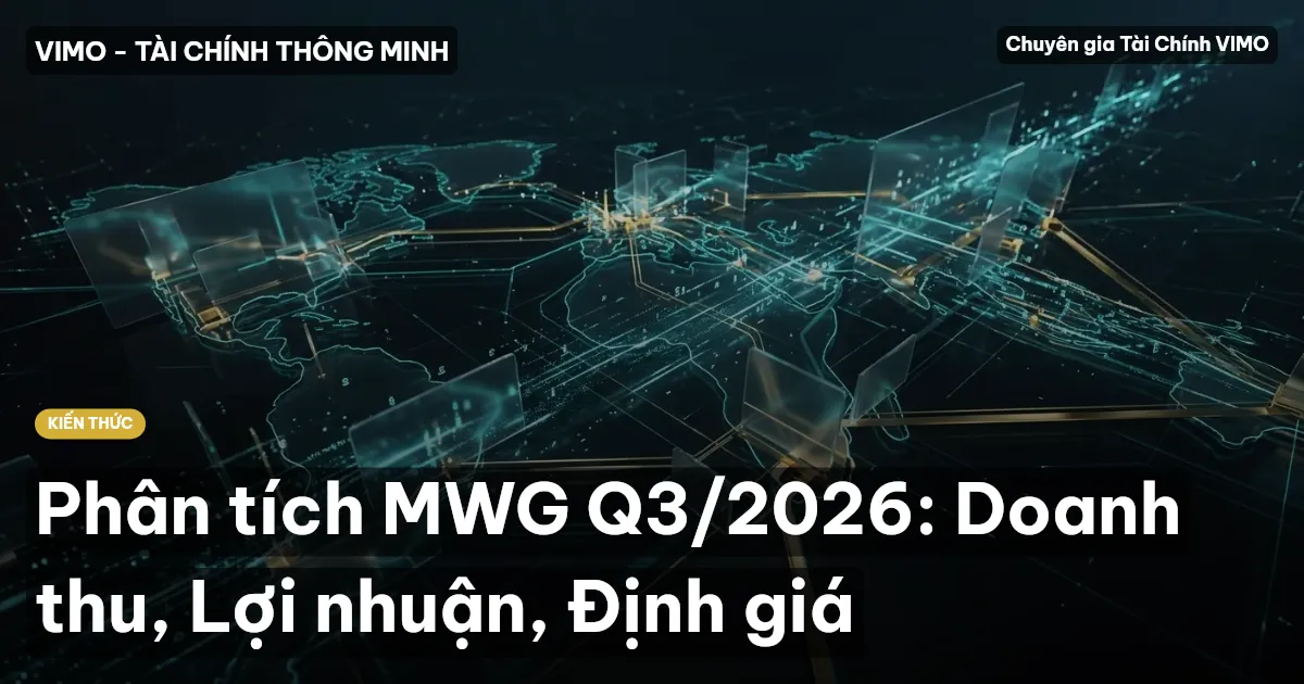 Phân tích MWG Q3/2026: Doanh thu, Lợi nhuận, Định giá