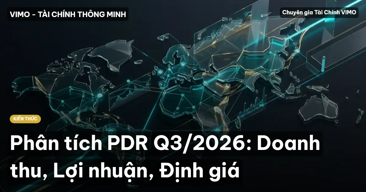 Phân tích PDR Q3/2026: Doanh thu, Lợi nhuận, Định giá