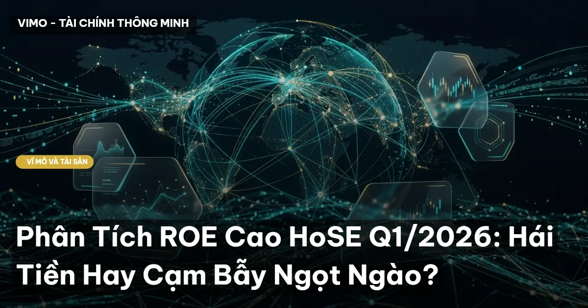Phân Tích ROE Cao HoSE Q1/2026: Hái Tiền Hay Cạm Bẫy Ngọt Ngào?
