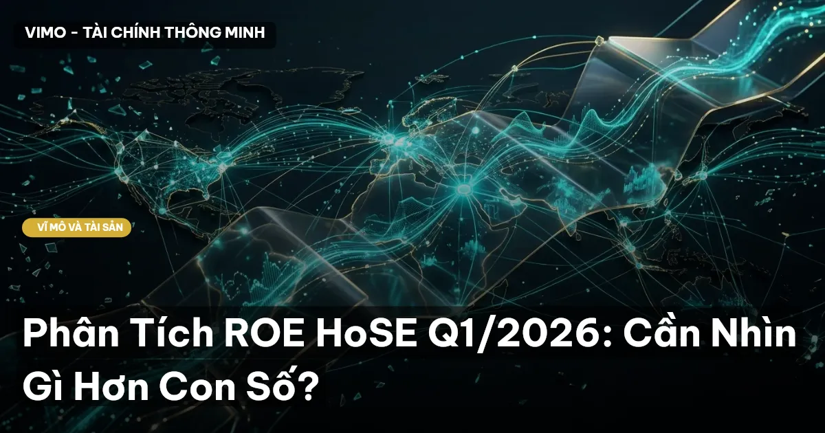 Phân Tích ROE HoSE Q1/2026: Cần Nhìn Gì Hơn Con Số?
