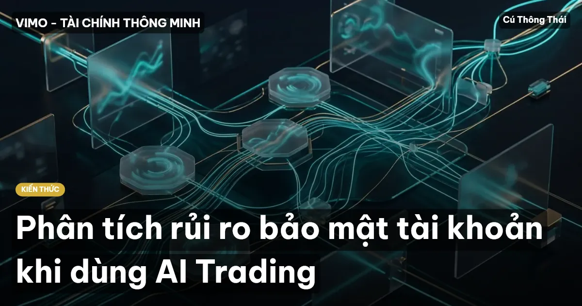 Phân tích rủi ro bảo mật tài khoản khi dùng AI Trading