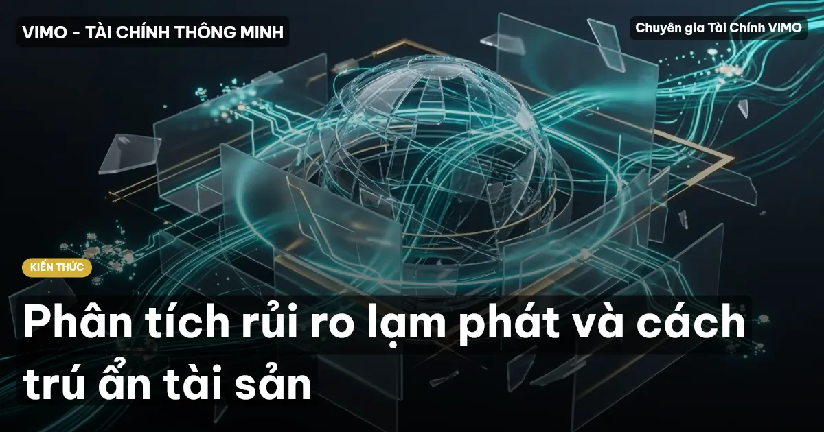 Phân tích rủi ro lạm phát và cách trú ẩn tài sản