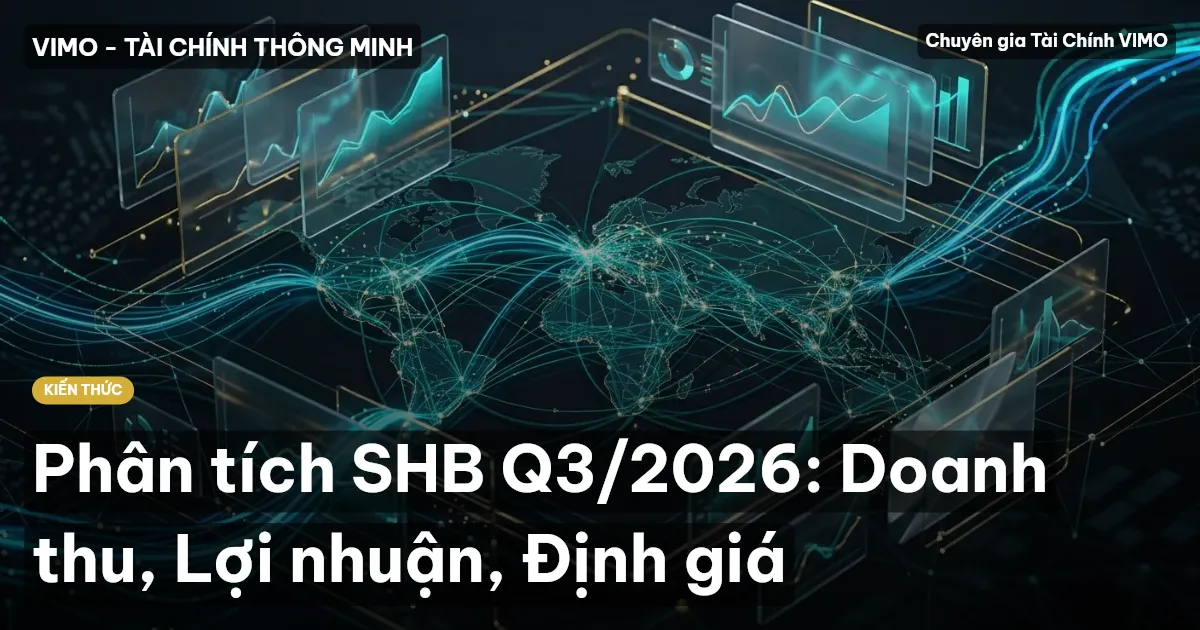 Phân tích SHB Q3/2026: Doanh thu, Lợi nhuận, Định giá