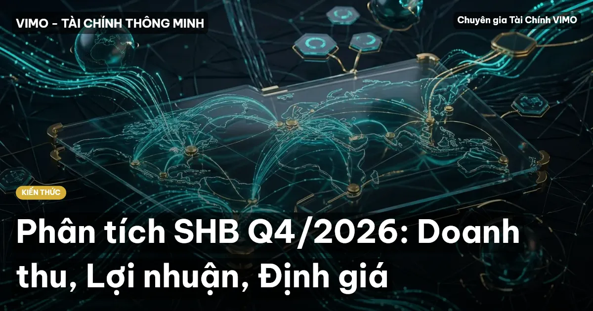 Phân tích SHB Q4/2026: Doanh thu, Lợi nhuận, Định giá
