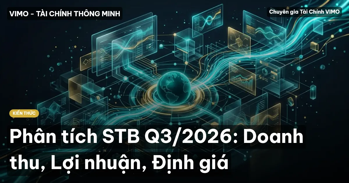 Phân tích STB Q3/2026: Doanh thu, Lợi nhuận, Định giá