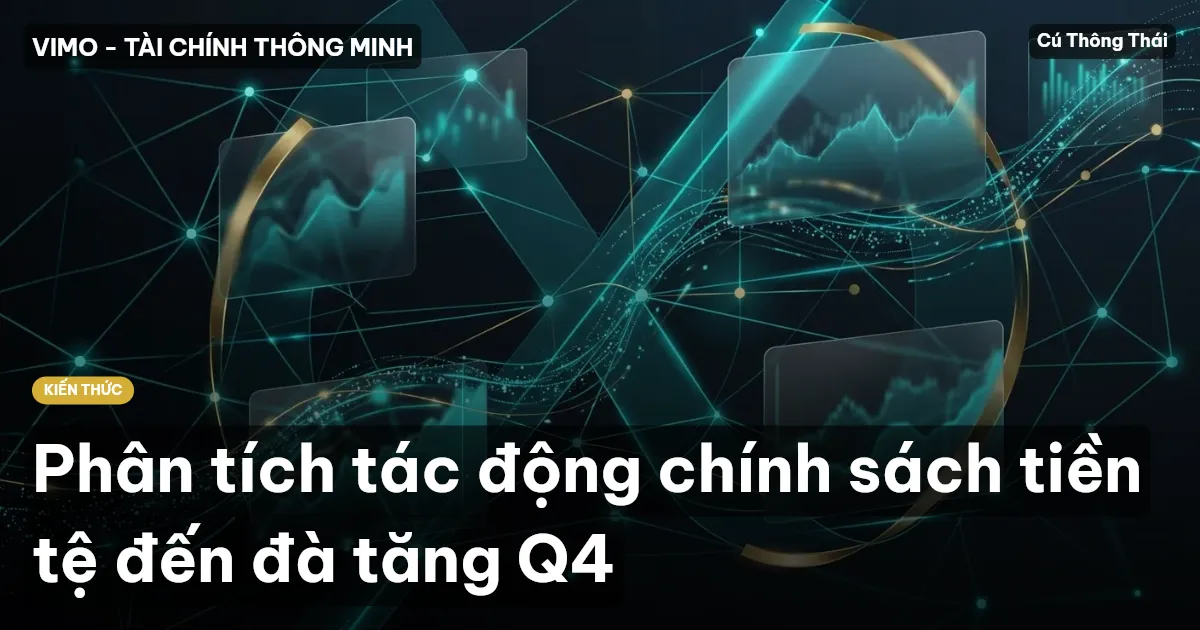 Phân tích tác động chính sách tiền tệ đến đà tăng Q4