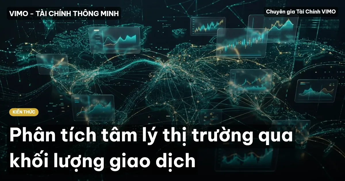 Phân tích tâm lý thị trường qua khối lượng giao dịch