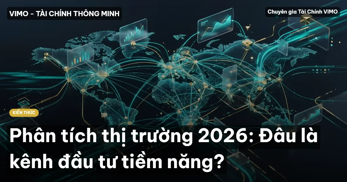 Phân tích thị trường 2026: Đâu là kênh đầu tư tiềm năng?