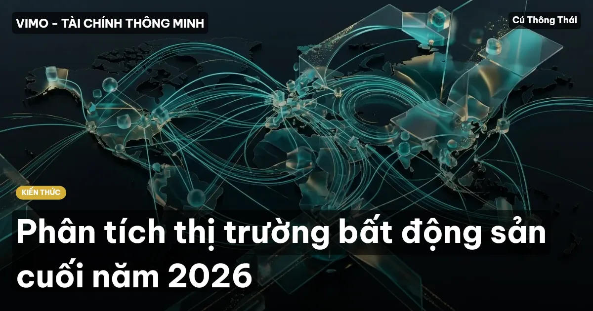 Phân tích thị trường bất động sản cuối năm 2026