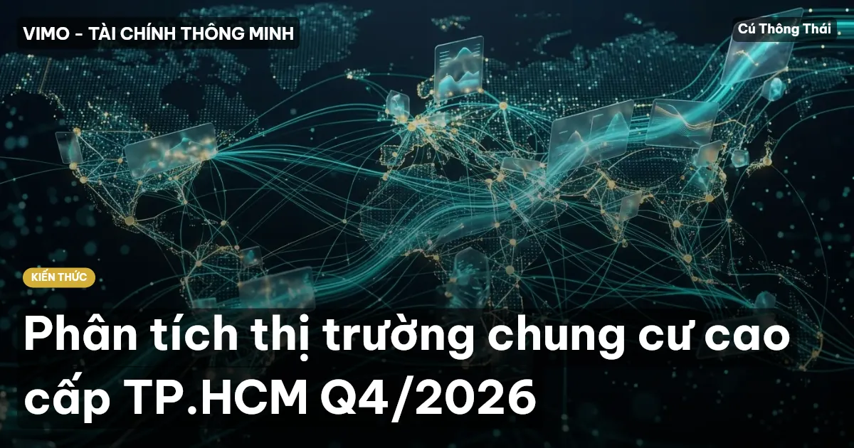 Phân tích thị trường chung cư cao cấp TP.HCM Q4/2026
