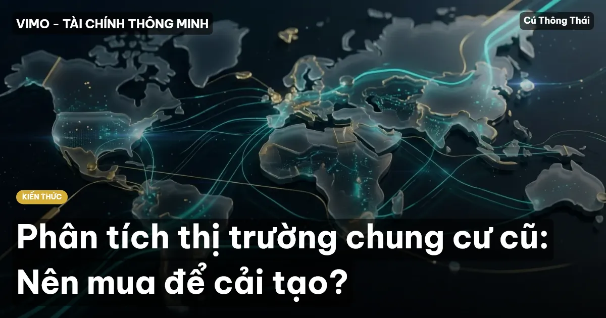 Phân tích thị trường chung cư cũ: Nên mua để cải tạo?