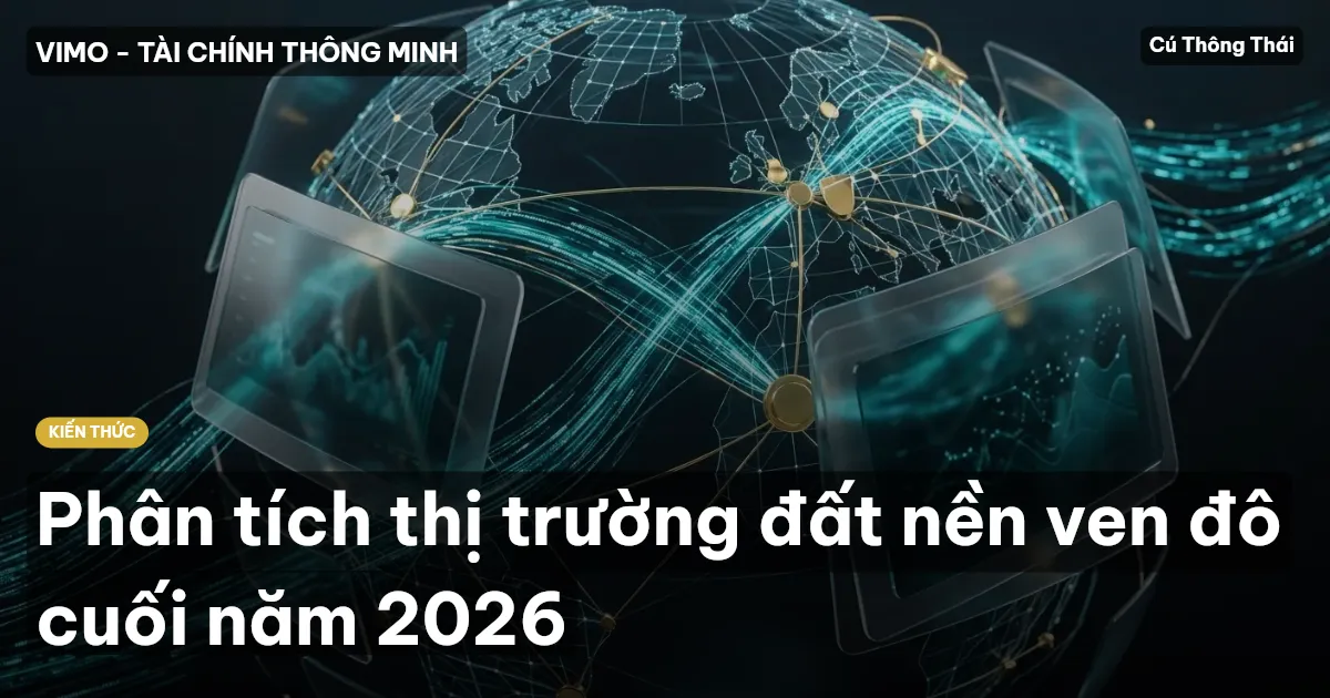 Phân tích thị trường đất nền ven đô cuối năm 2026