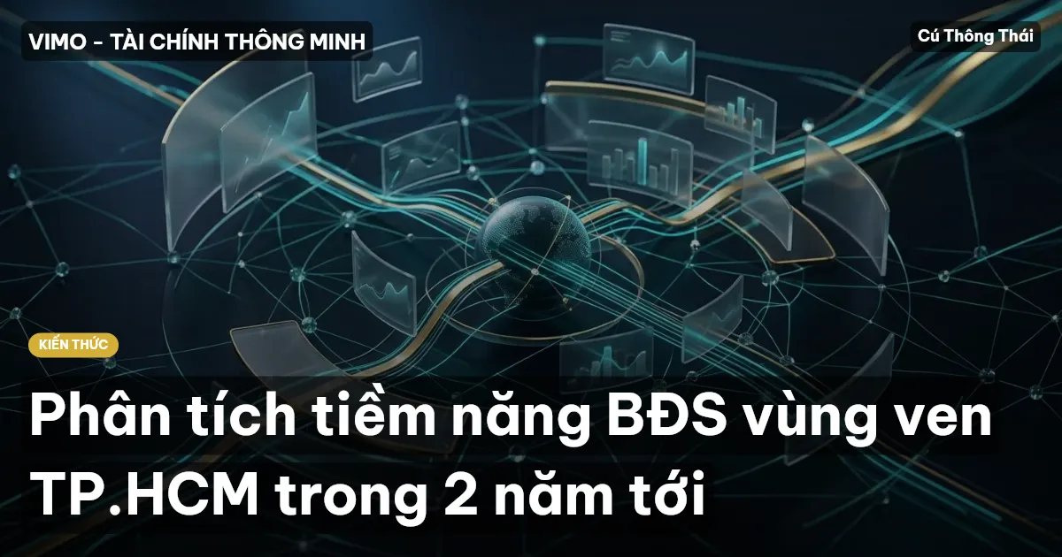Phân tích tiềm năng BĐS vùng ven TP.HCM trong 2 năm tới