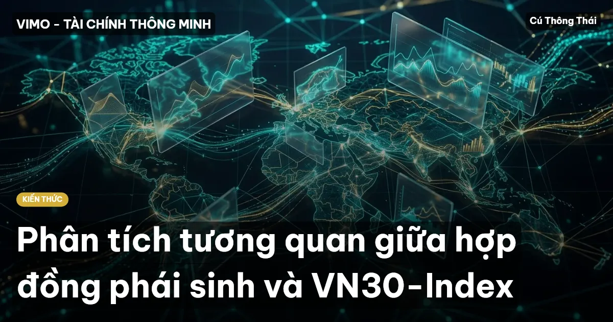 Phân tích tương quan giữa hợp đồng phái sinh và VN30-Index