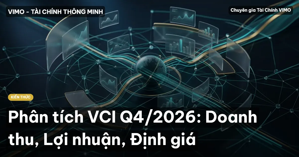 Phân tích VCI Q4/2026: Doanh thu, Lợi nhuận, Định giá