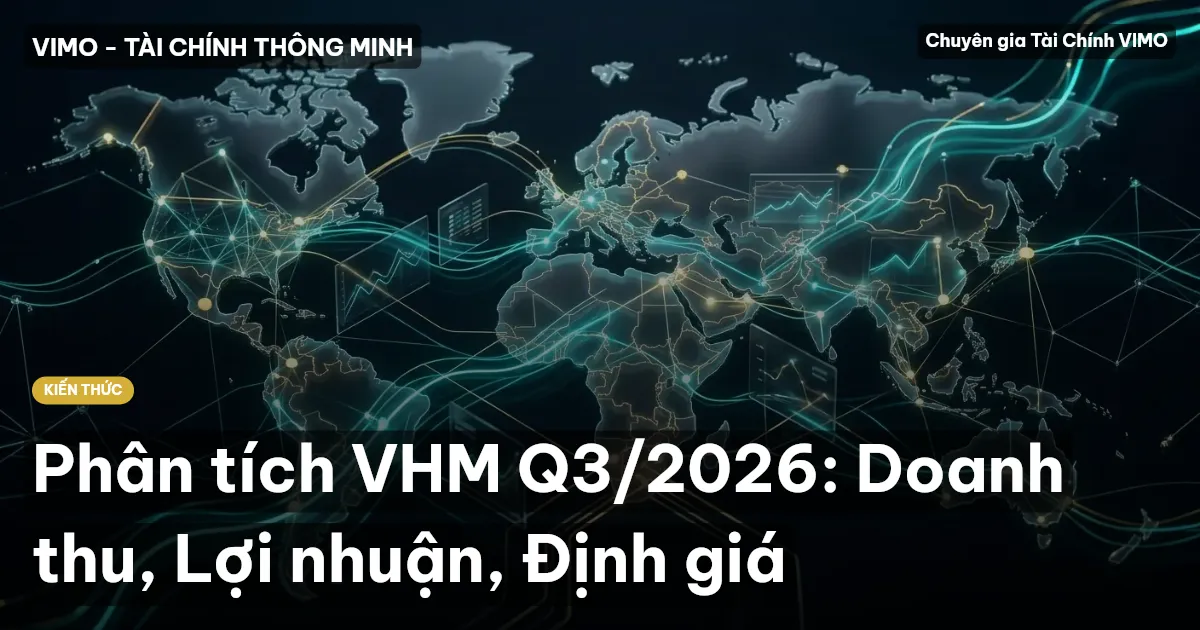Phân tích VHM Q3/2026: Doanh thu, Lợi nhuận, Định giá