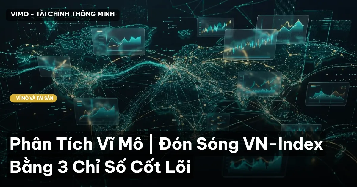 Phân Tích Vĩ Mô | Đón Sóng VN-Index Bằng 3 Chỉ Số Cốt Lõi