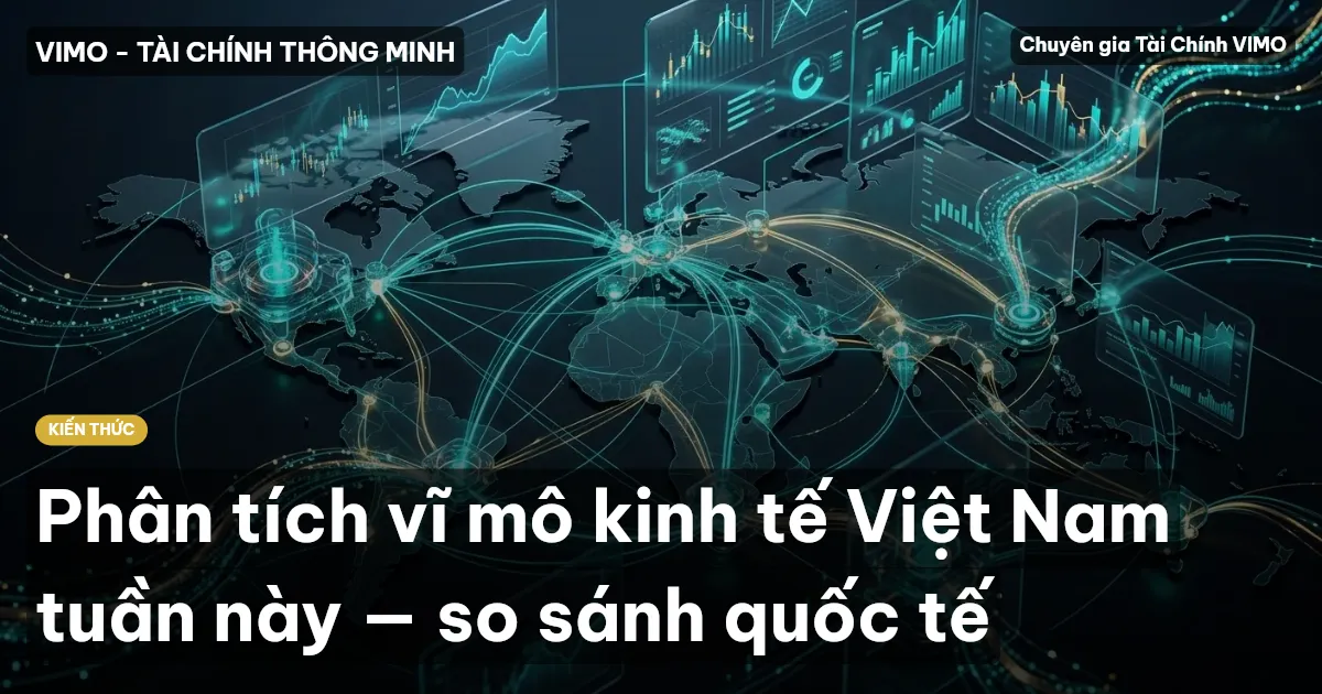 Phân tích vĩ mô kinh tế Việt Nam tuần này — so sánh quốc tế