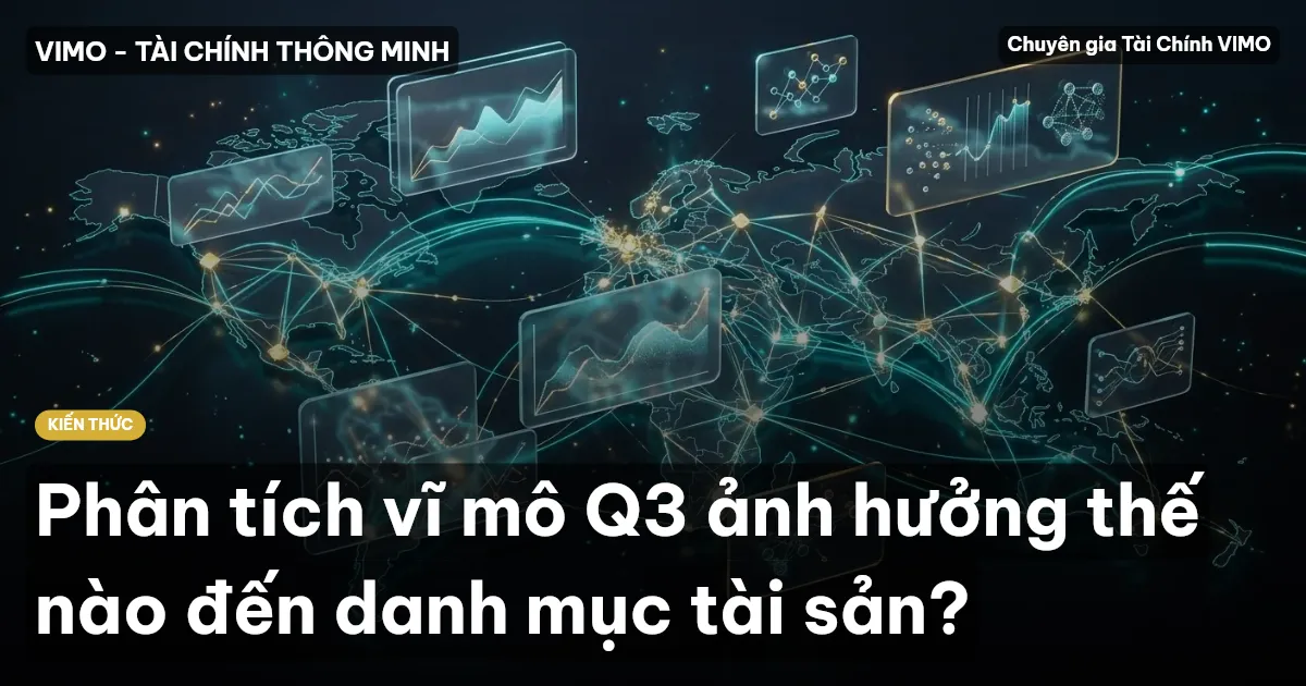 Phân tích vĩ mô Q3 ảnh hưởng thế nào đến danh mục tài sản?