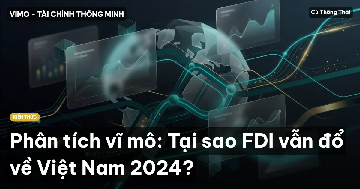 Phân tích vĩ mô: Tại sao FDI vẫn đổ về Việt Nam 2024?