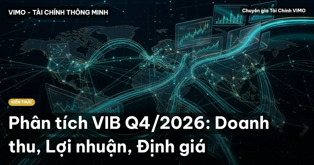 Phân tích VIB Q4/2026: Doanh thu, Lợi nhuận, Định giá