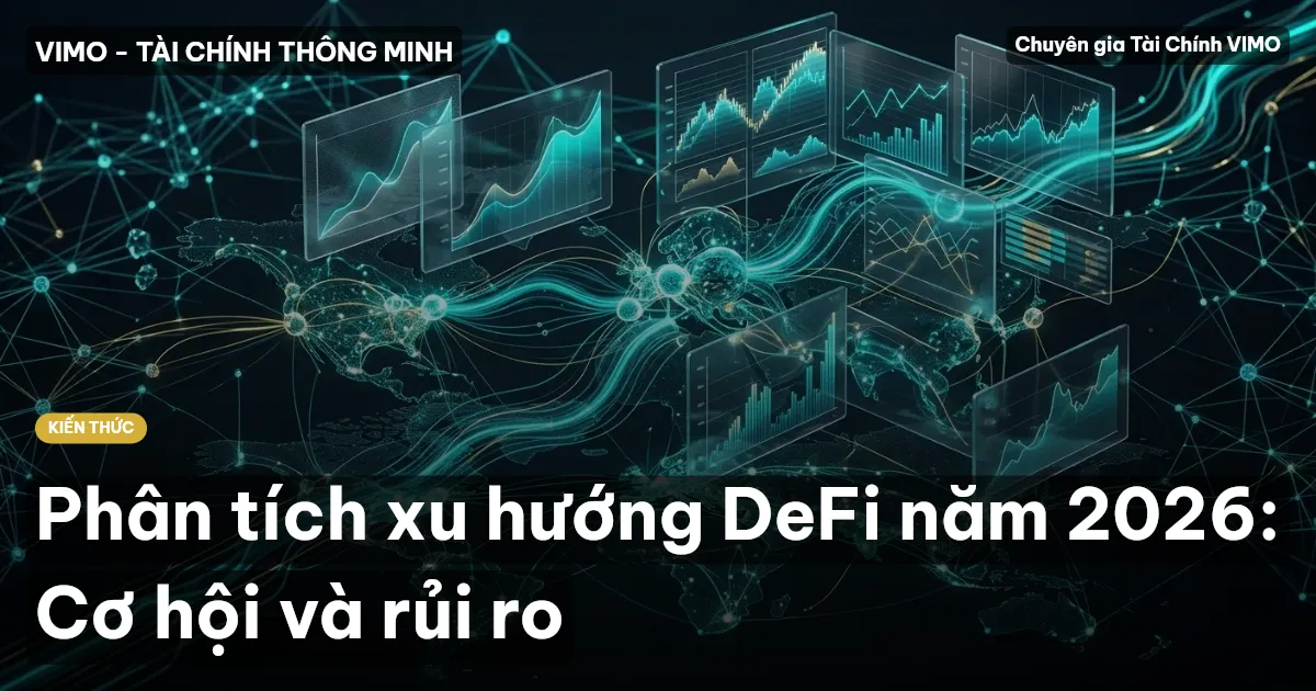 Phân tích xu hướng DeFi năm 2026: Cơ hội và rủi ro