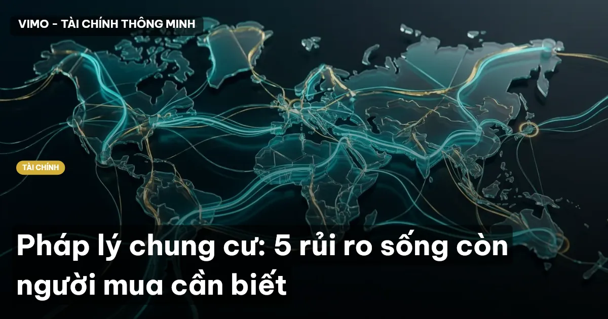 Pháp lý chung cư: 5 rủi ro sống còn người mua cần biết