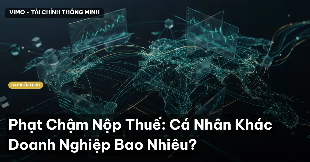 Phạt Chậm Nộp Thuế: Cá Nhân Khác Doanh Nghiệp Bao Nhiêu?