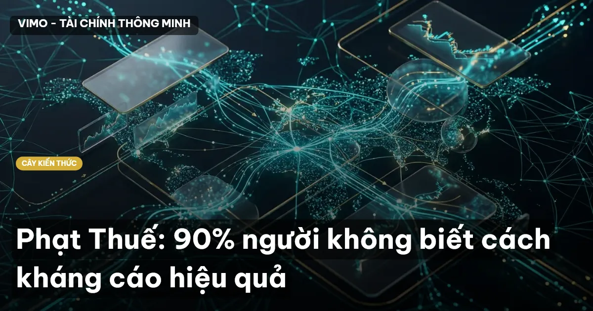 Phạt Thuế: 90% người không biết cách kháng cáo hiệu quả