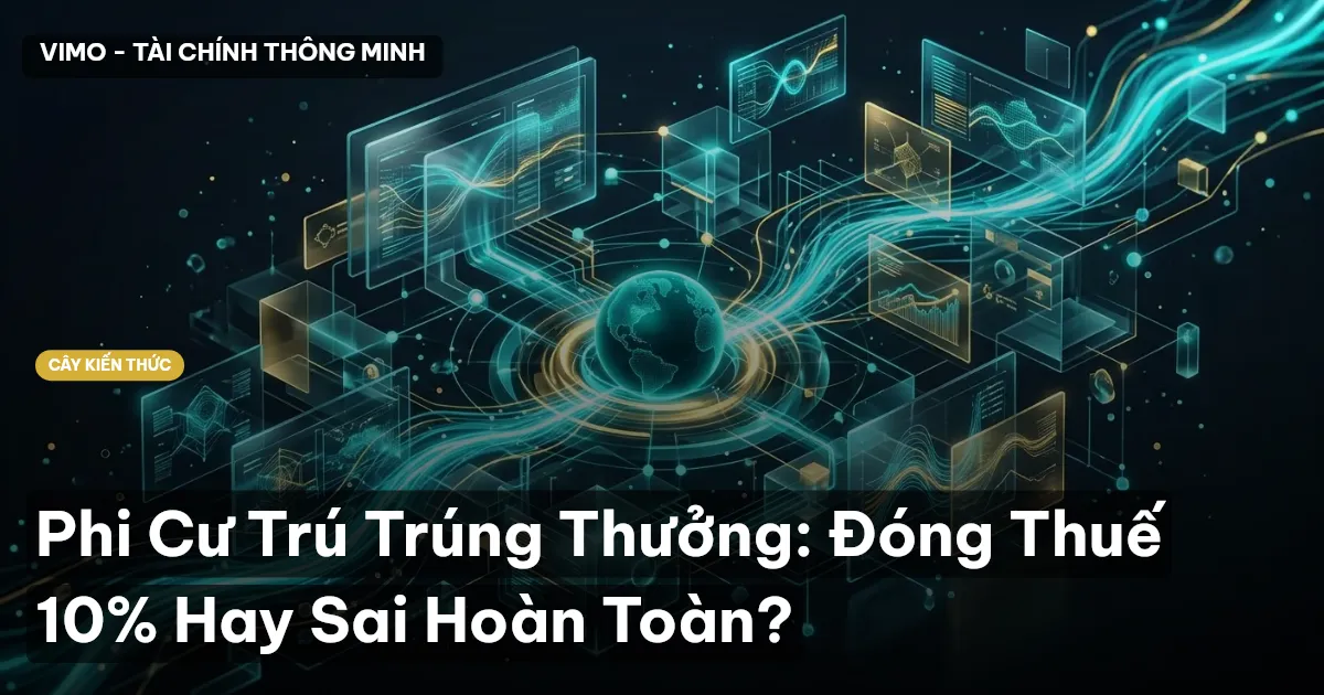 Phi Cư Trú Trúng Thưởng: Đóng Thuế 10% Hay Sai Hoàn Toàn?