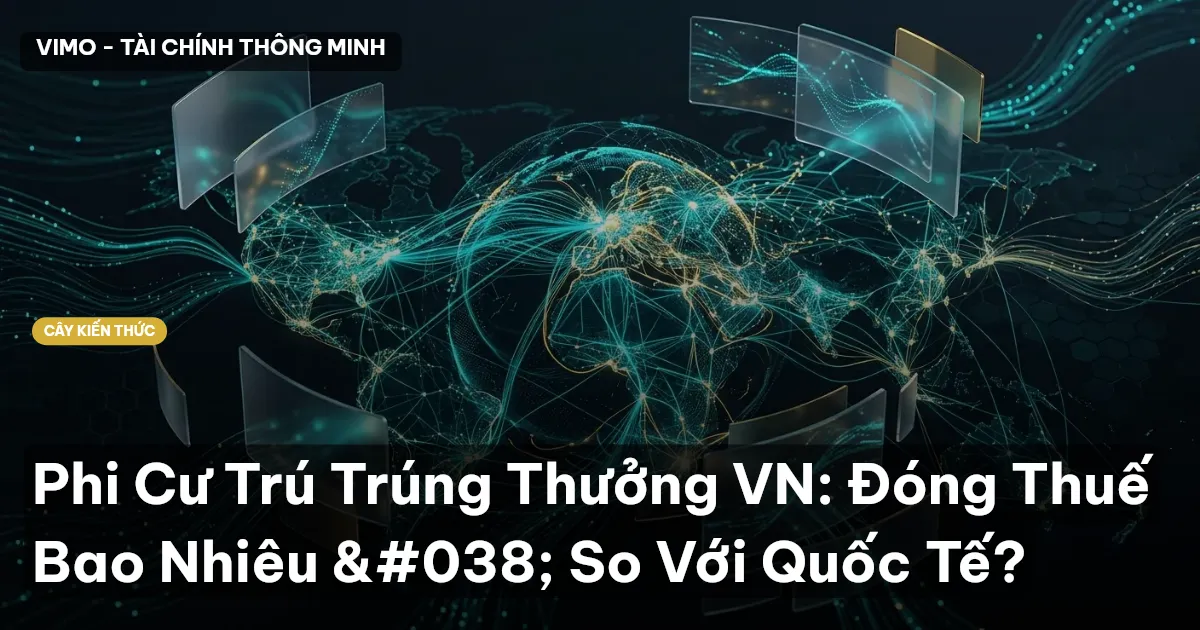 Phi Cư Trú Trúng Thưởng VN: Đóng Thuế Bao Nhiêu & So Với Quốc Tế?