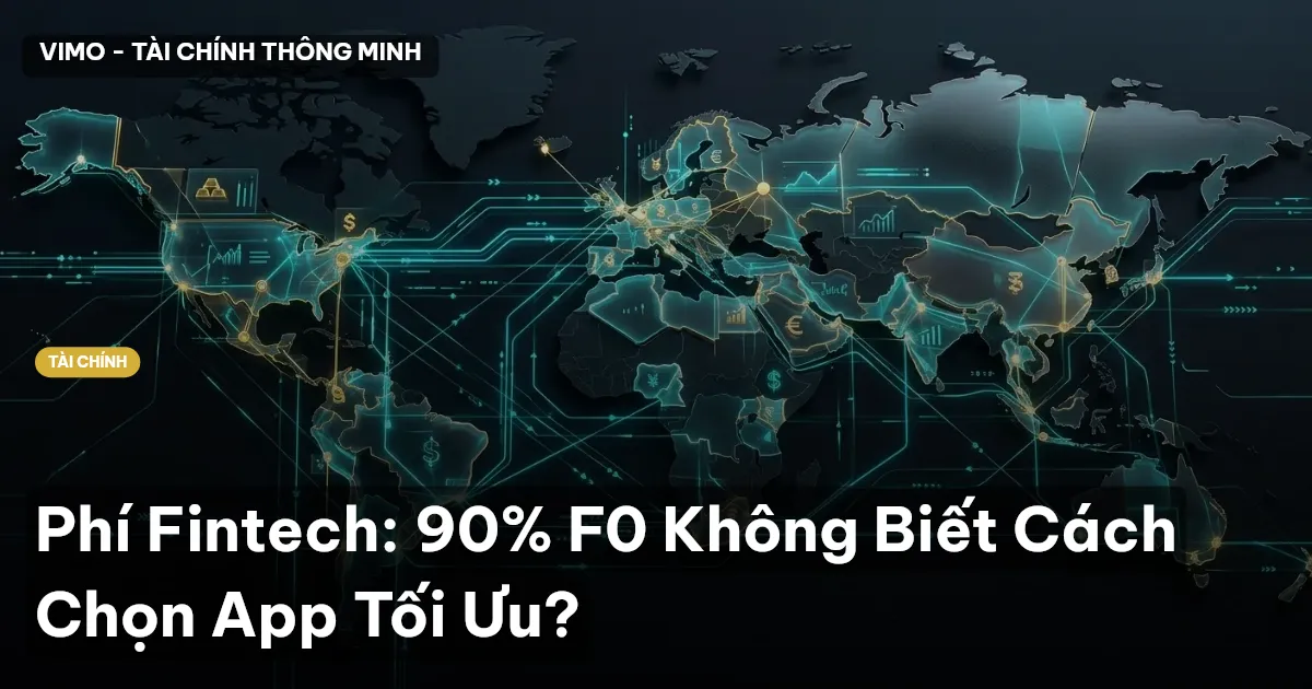 Phí Fintech: 90% F0 Không Biết Cách Chọn App Tối Ưu?