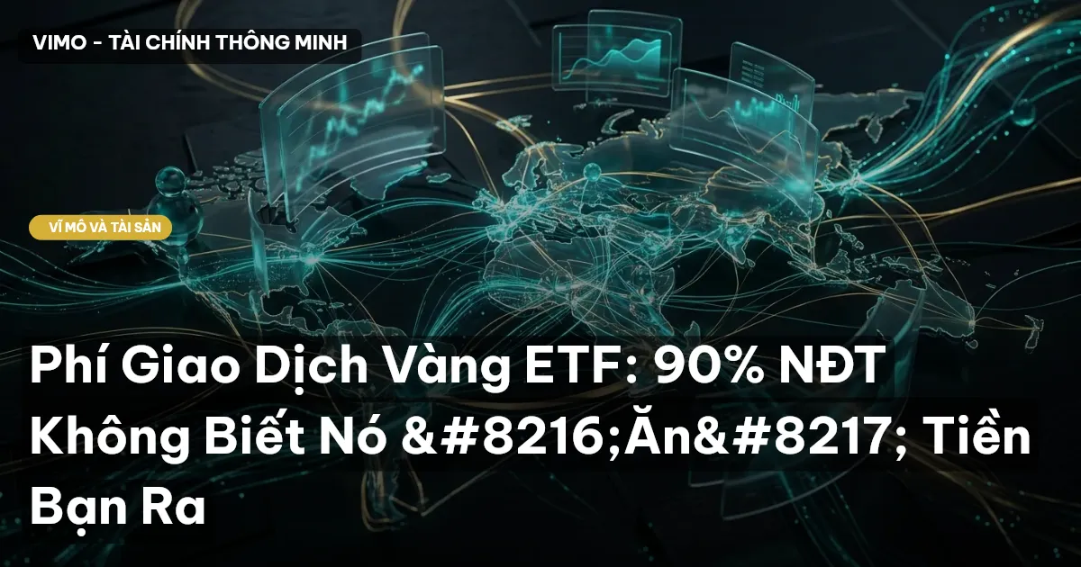 Phí Giao Dịch Vàng ETF: 90% NĐT Không Biết Nó 'Ăn' Tiền Bạn Ra