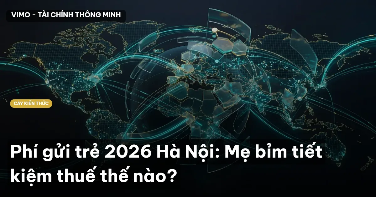 Phí gửi trẻ 2026 Hà Nội: Mẹ bỉm tiết kiệm thuế thế nào?