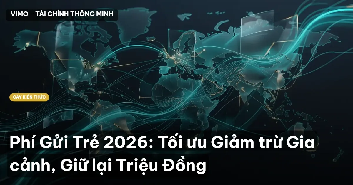 Phí Gửi Trẻ 2026: Tối ưu Giảm trừ Gia cảnh, Giữ lại Triệu Đồng