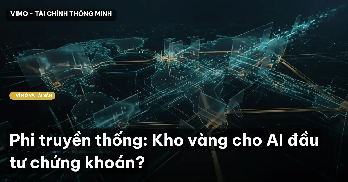 Phi truyền thống: Kho vàng cho AI đầu tư chứng khoán?