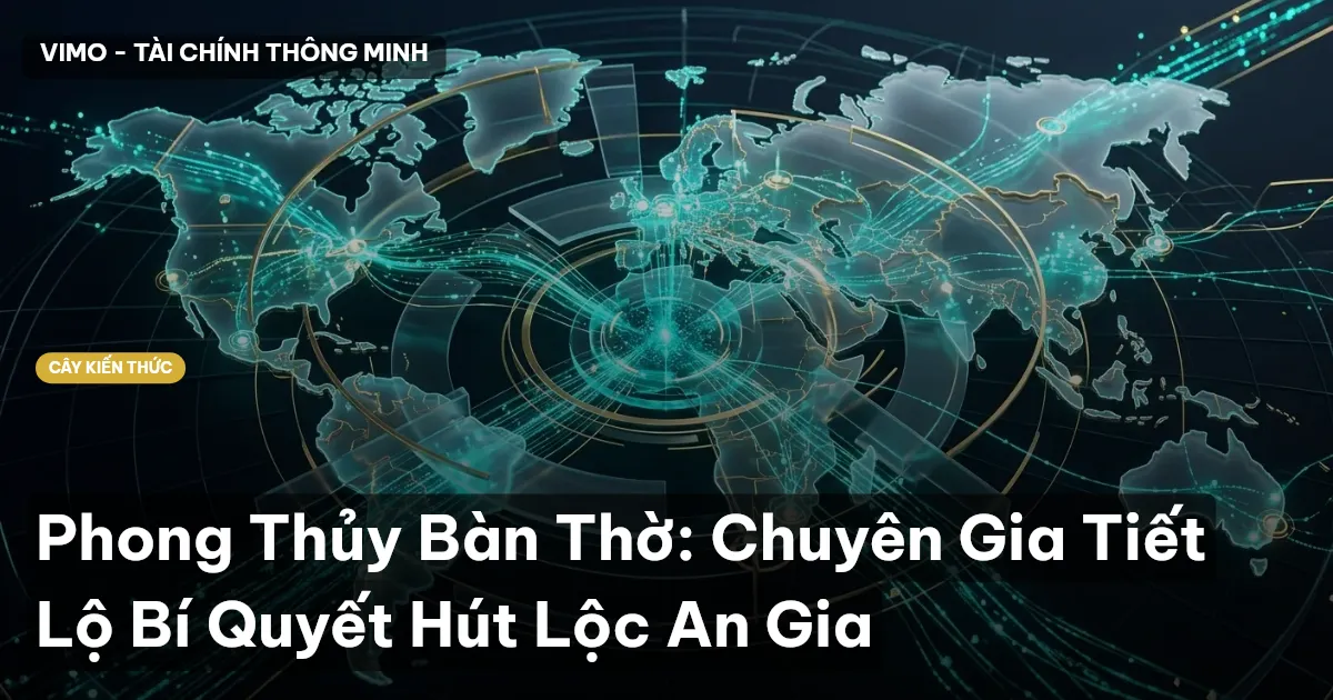 Phong Thủy Bàn Thờ: Chuyên Gia Tiết Lộ Bí Quyết Hút Lộc An Gia