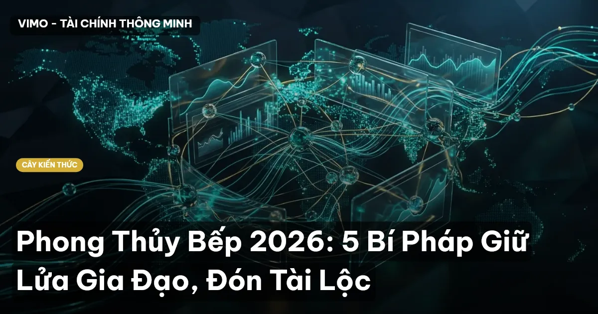 Phong Thủy Bếp 2026: 5 Bí Pháp Giữ Lửa Gia Đạo, Đón Tài Lộc