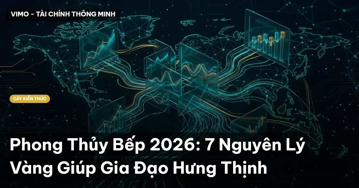 Phong Thủy Bếp 2026: 7 Nguyên Lý Vàng Giúp Gia Đạo Hưng Thịnh