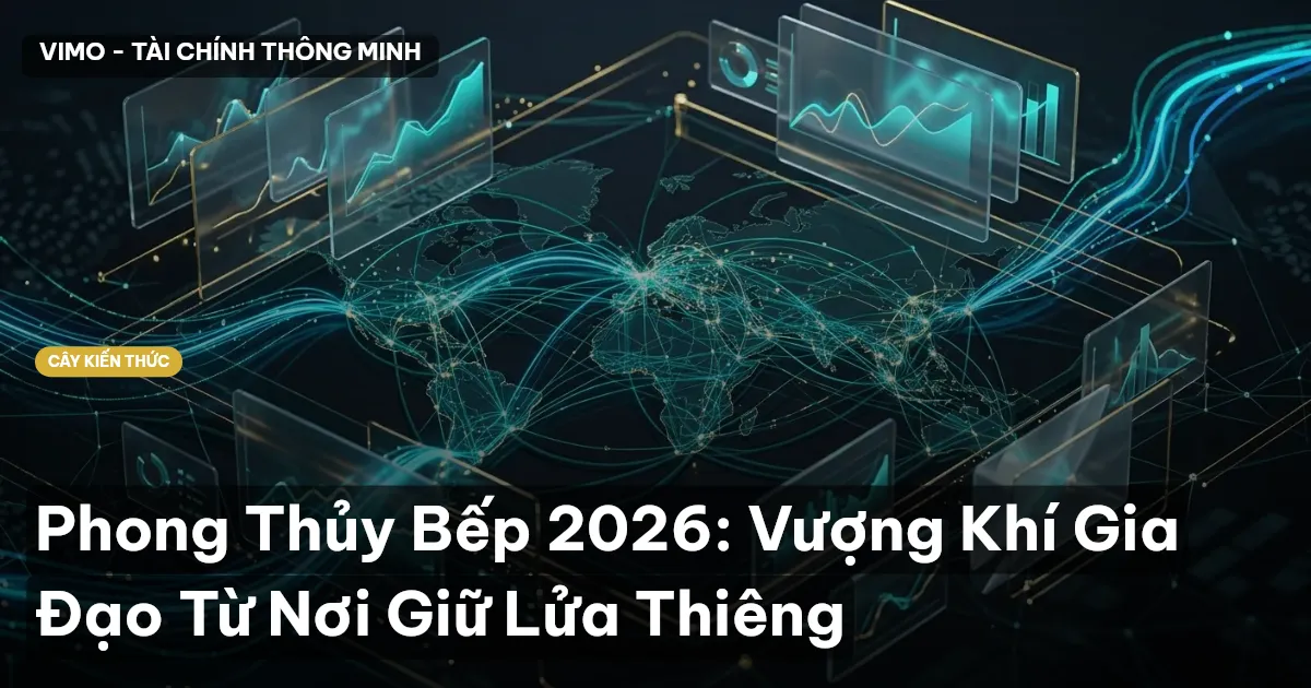 Phong Thủy Bếp 2026: Vượng Khí Gia Đạo Từ Nơi Giữ Lửa Thiêng