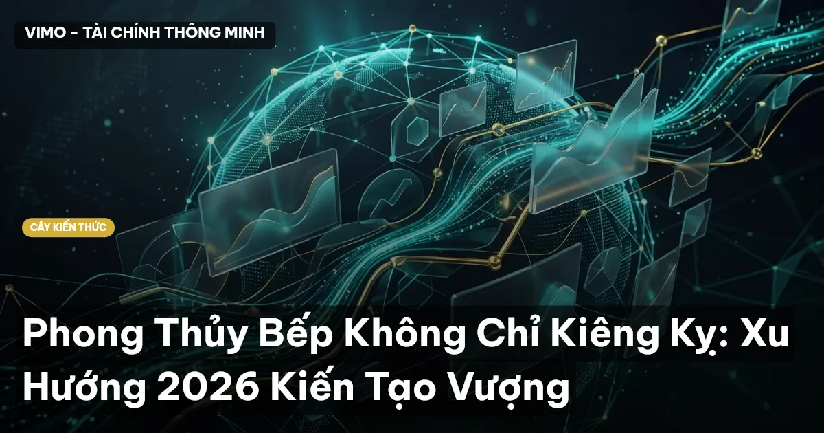 Phong Thủy Bếp Không Chỉ Kiêng Kỵ: Xu Hướng 2026 Kiến Tạo Vượng