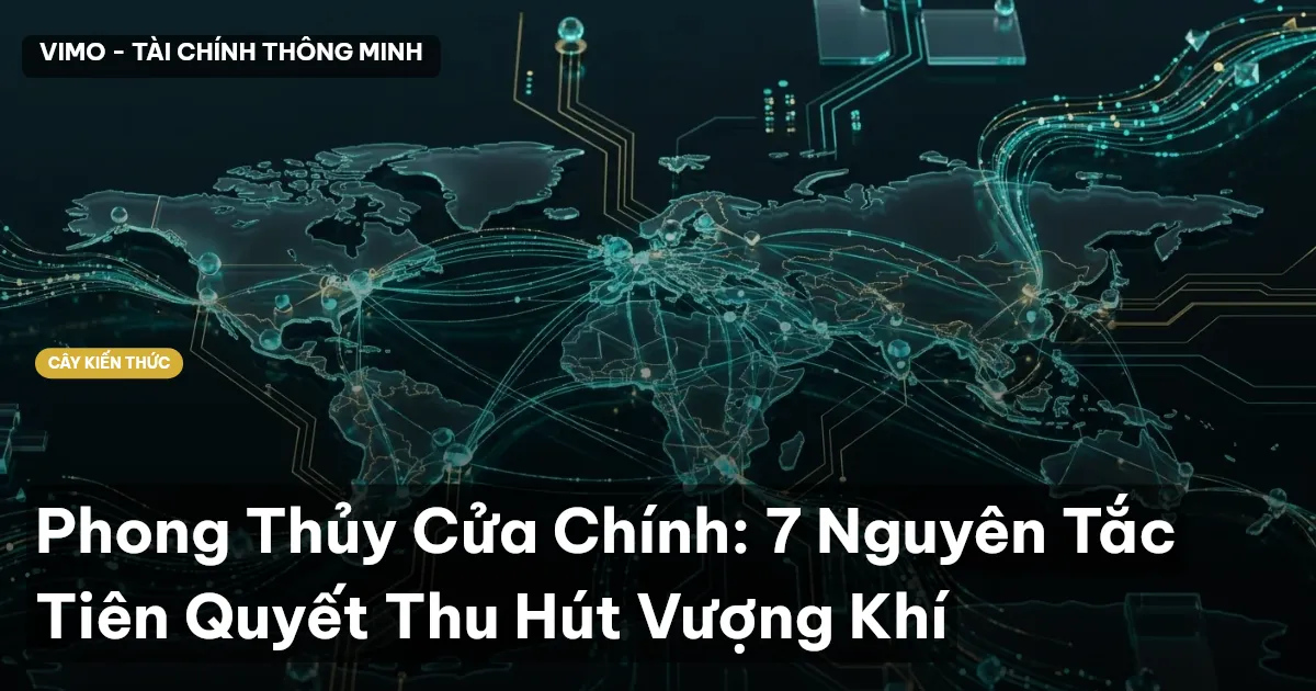 Phong Thủy Cửa Chính: 7 Nguyên Tắc Tiên Quyết Thu Hút Vượng Khí