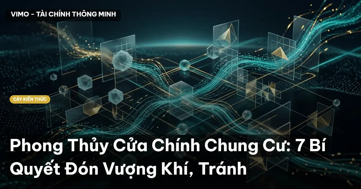 Phong Thủy Cửa Chính Chung Cư: 7 Bí Quyết Đón Vượng Khí, Tránh