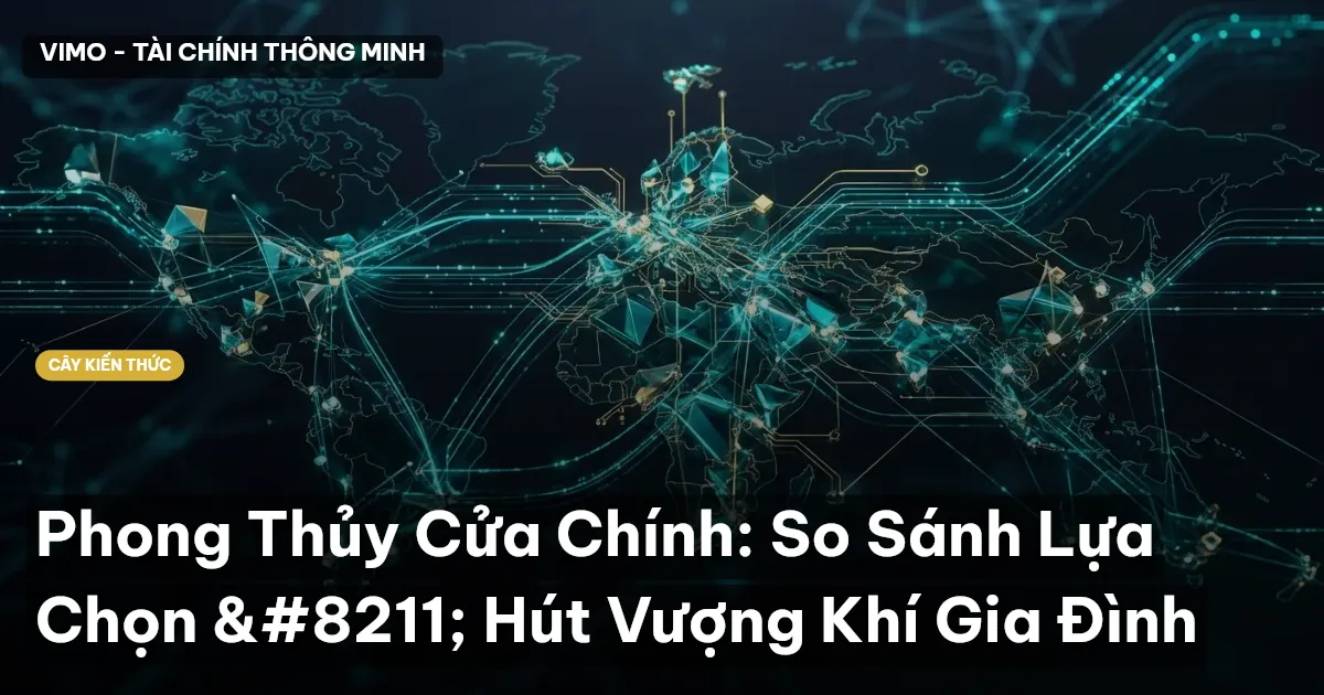 Phong Thủy Cửa Chính: So Sánh Lựa Chọn – Hút Vượng Khí Gia Đình